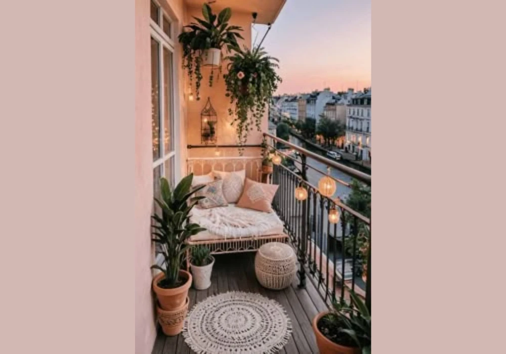 Cozy Balcony Reading Corner Ideas for Relaxation