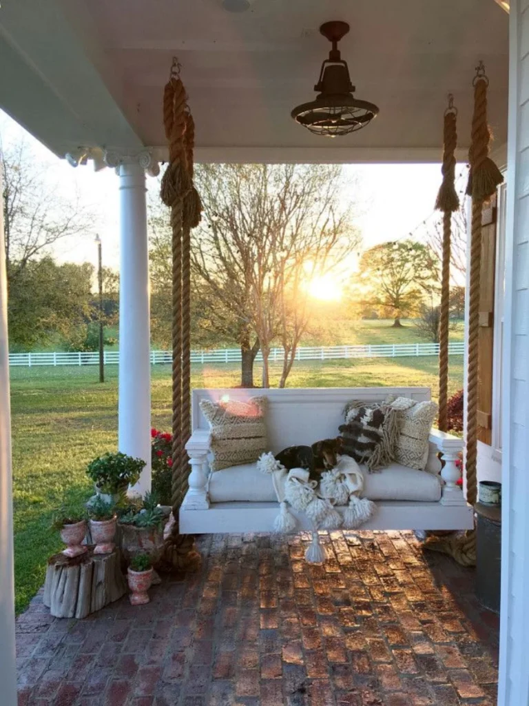 Cozy Porch Swings for Relaxation
