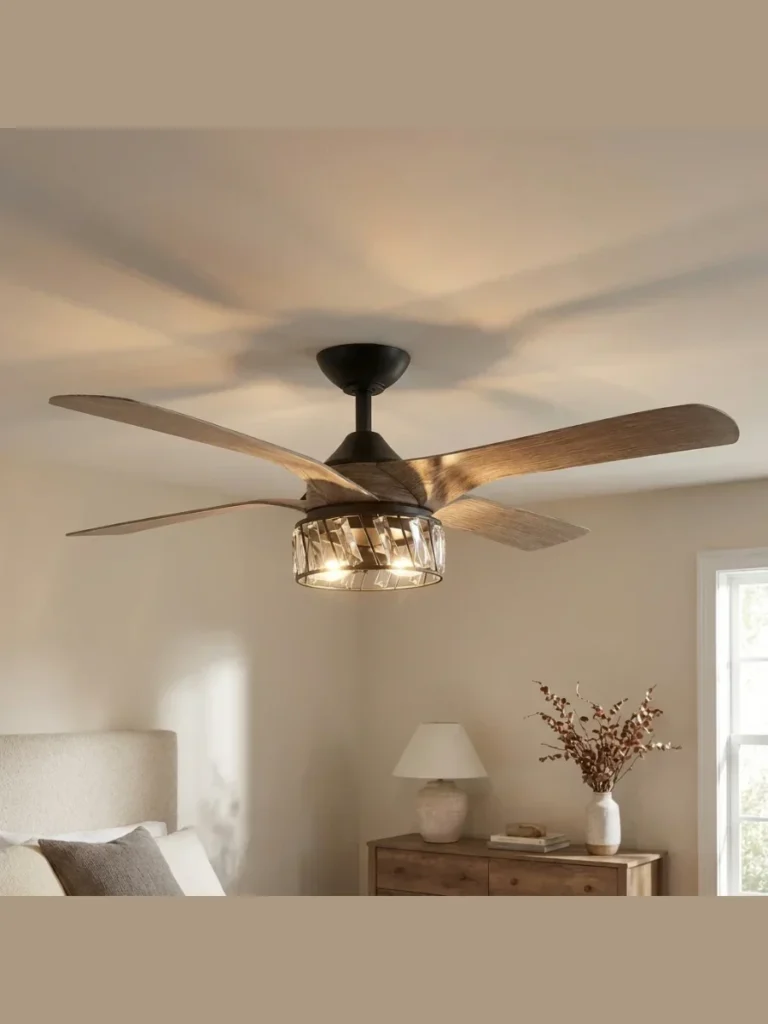 Crystal Waterfall Fan Accents