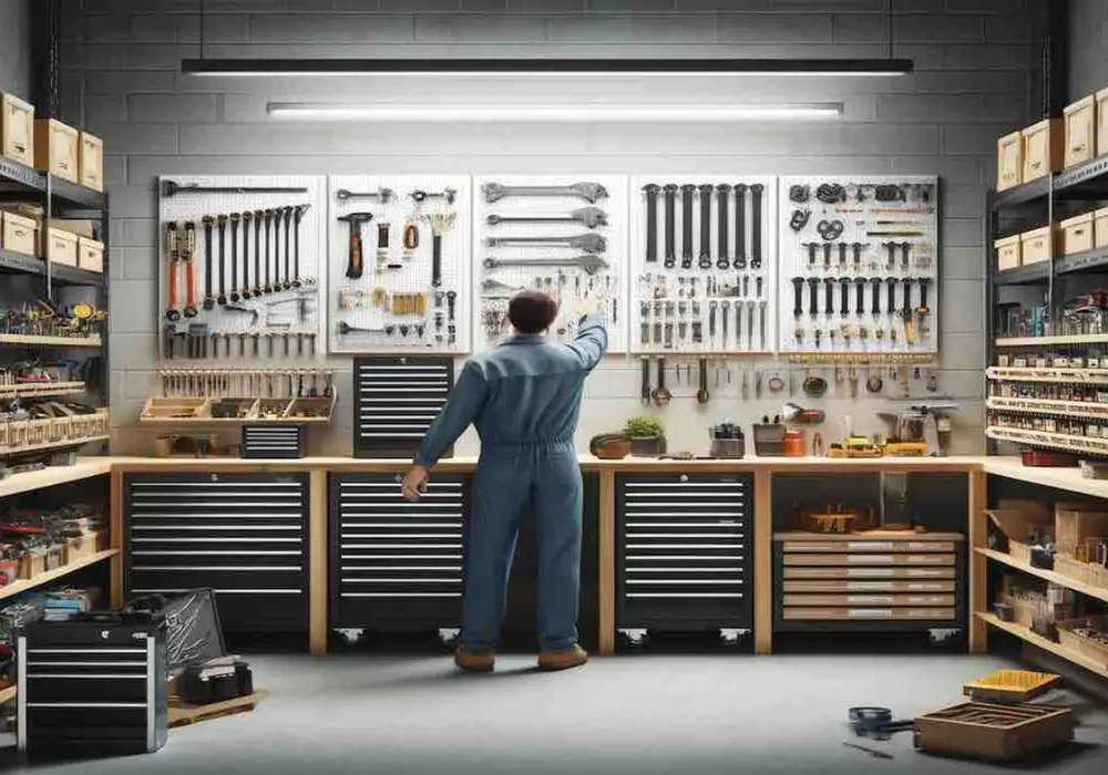 Custom-Built Shelving for Specific Tools