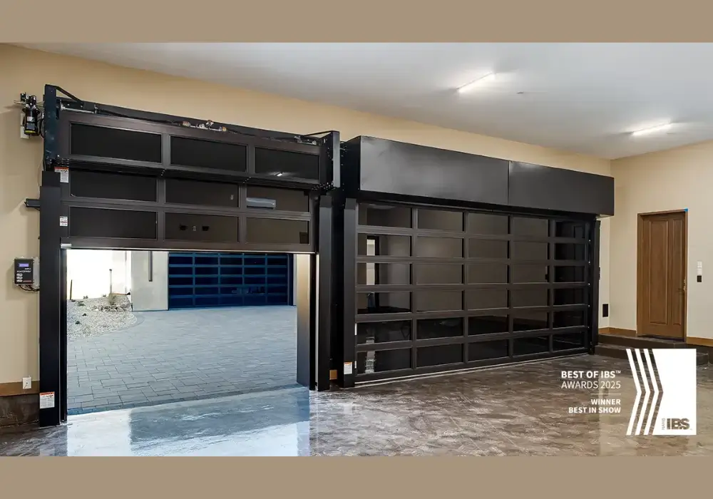 Custom Pattern Garage Door