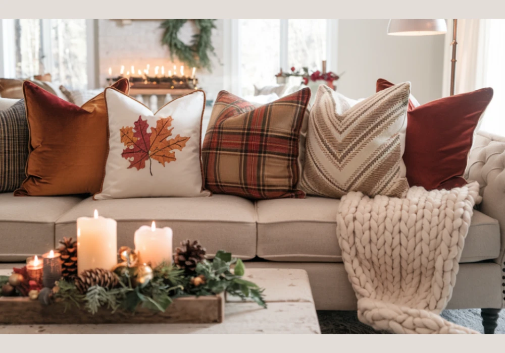 DIY Seasonal Pillow Cover Ideas for Year-Round Decor Change