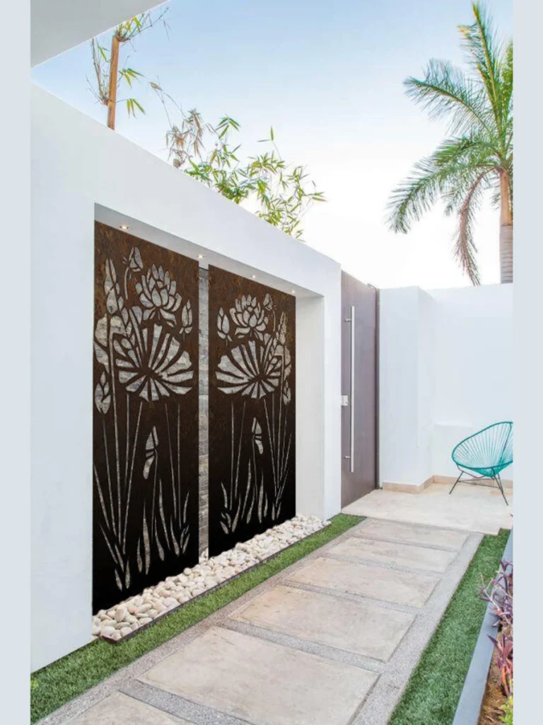 Decorative Laser Cut Metal Screen Panels