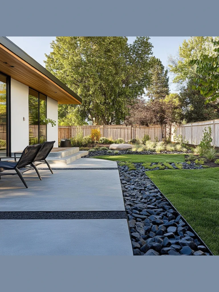 Decorative Stone Borders for Visual Contrast