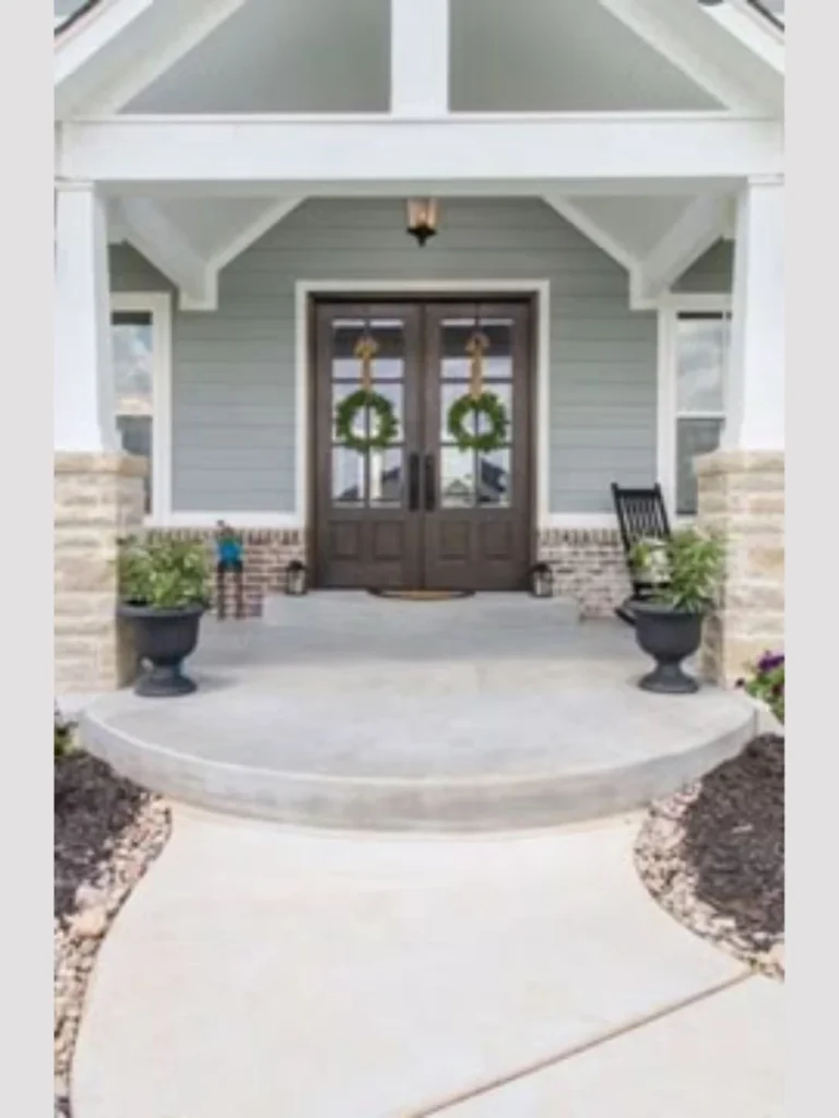 Double Entry Porch Doors