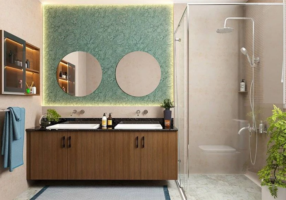 Double Vanity Bathroom Design