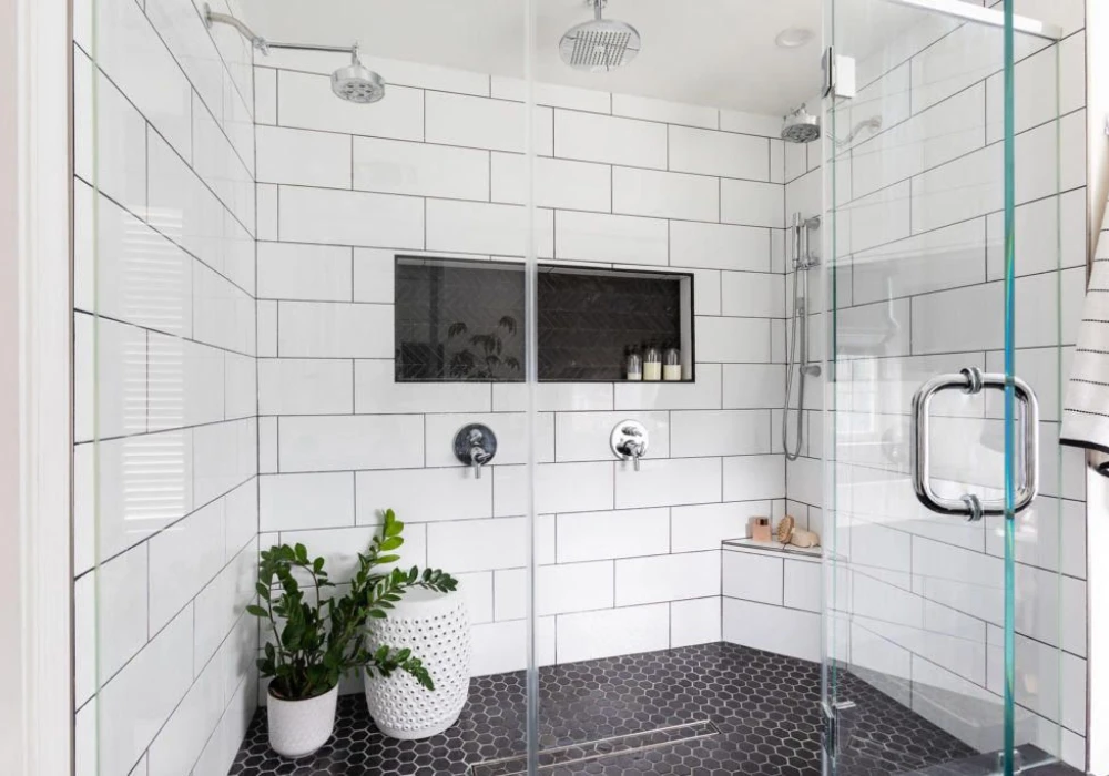 Dual Shower Head Setup