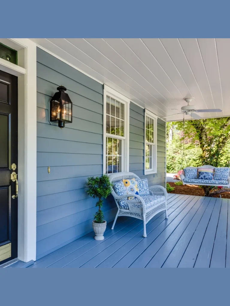 Dusty Light Blue for a Traditional Charm