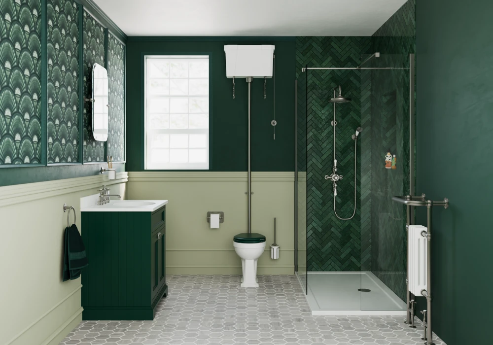 Emerald Green Bathroom Ideas for Luxury Style