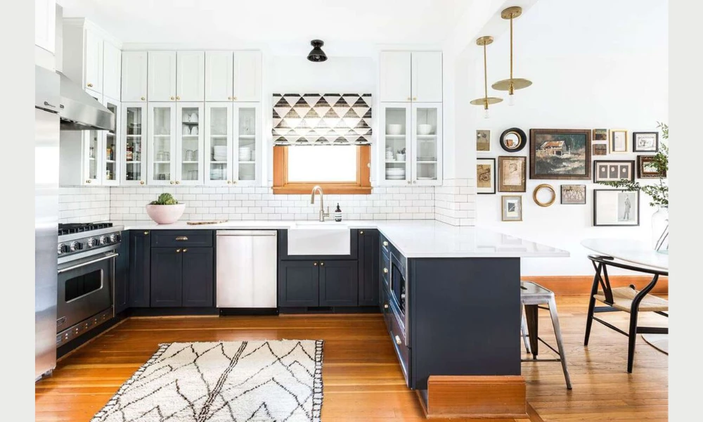 Shaker-Style Cabinets for Clean Lines