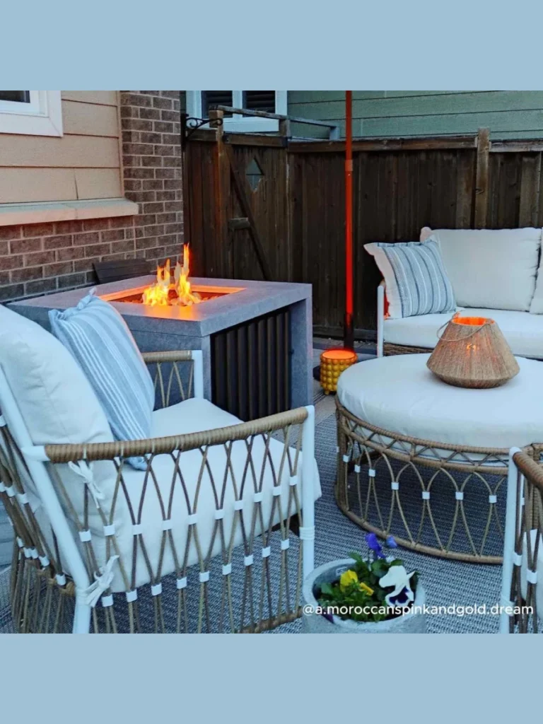 Fire Tables With Lava Rocks