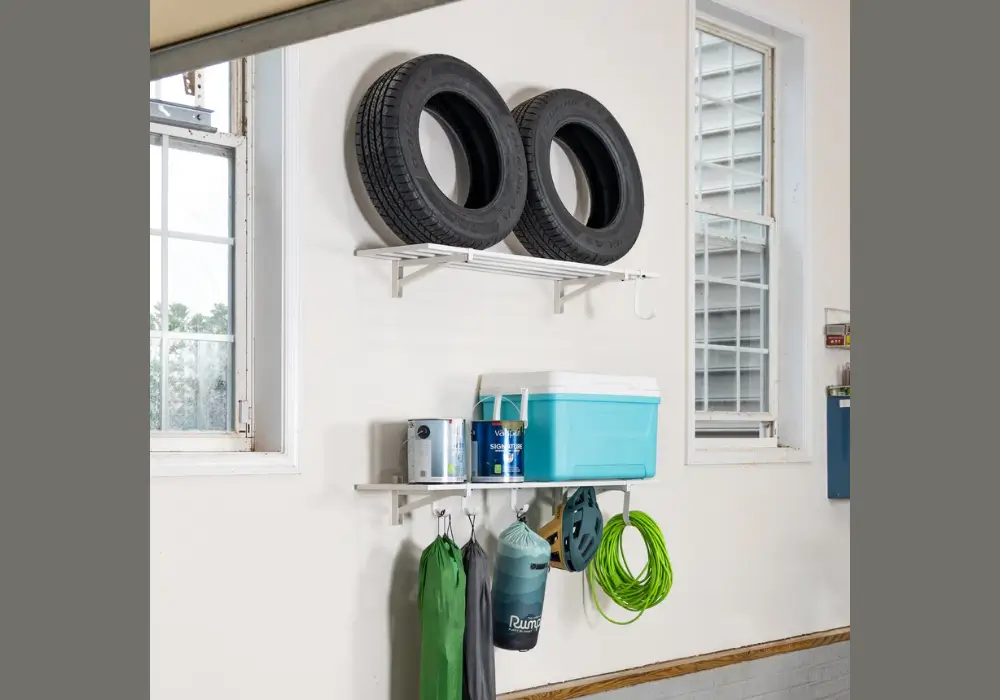 Floating Shelf Display Wall