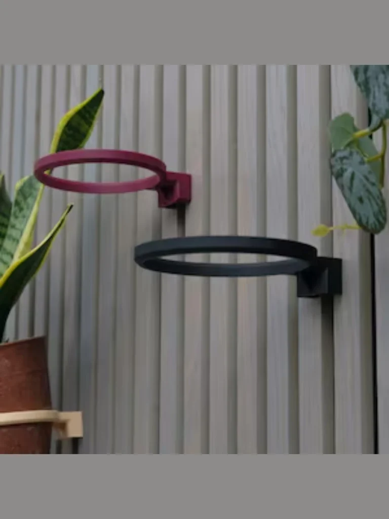 Floating Wall Mounted Ring Brackets