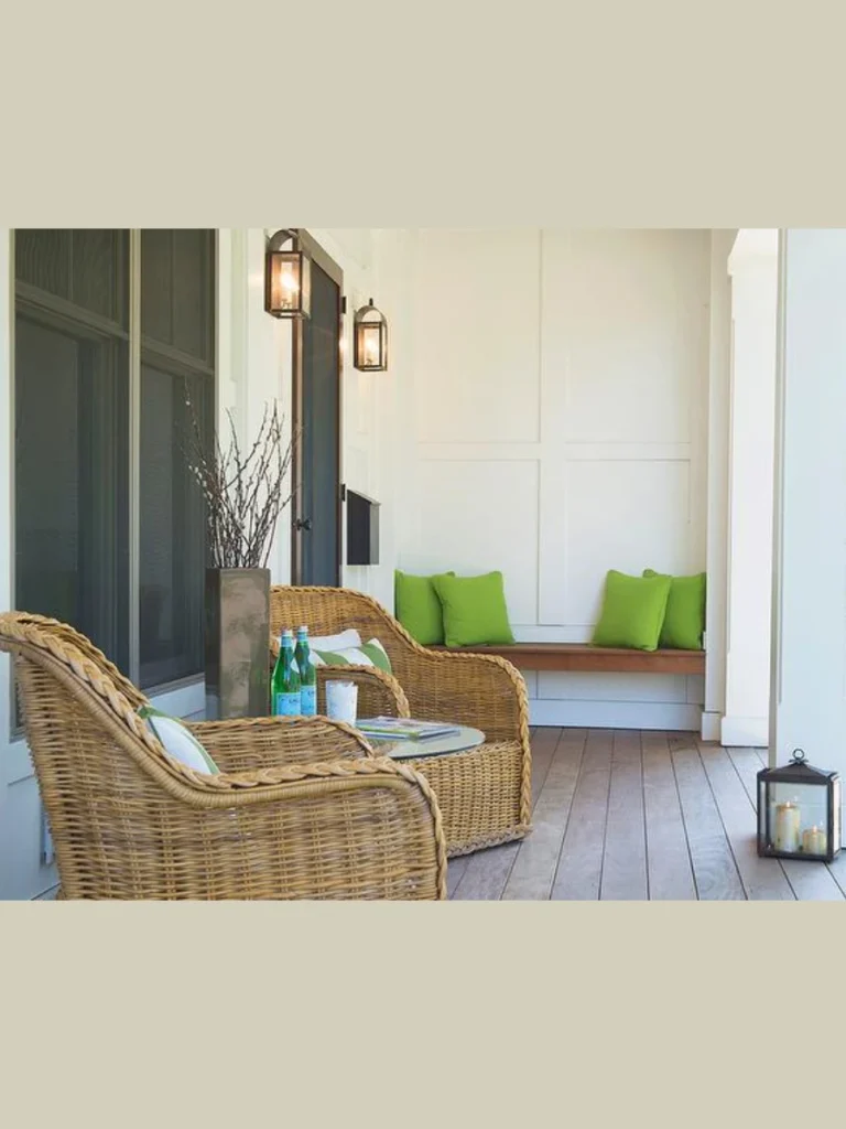 Floating Wood Benches