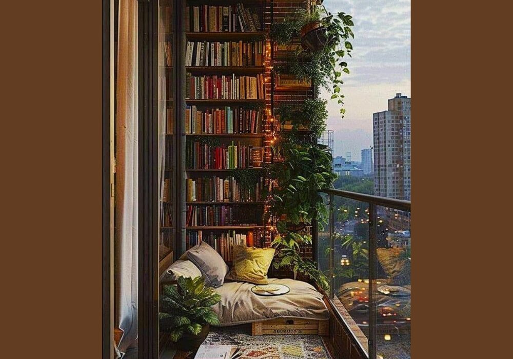 Floor Cushions for Relaxed Balcony Seating