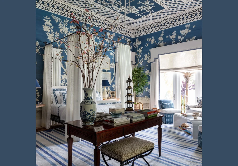 Floral Summer Wallpaper for a Bright and Cheerful Space