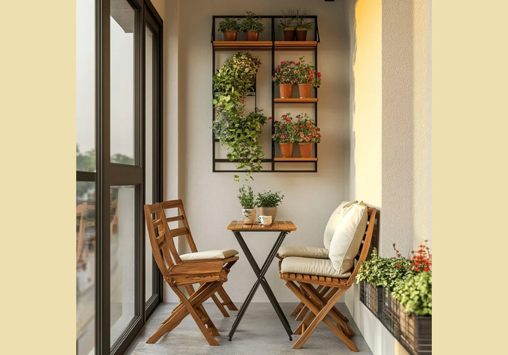 Foldable Balcony Patio Set Ideas for Flexible Living