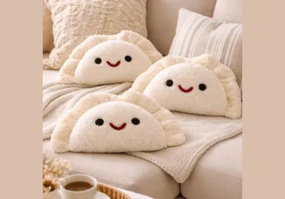 Food Print Funky Throw Pillows for Playful Decor