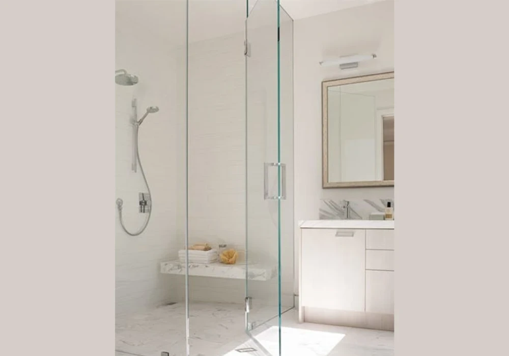 Frameless Glass Shower for Modern Look