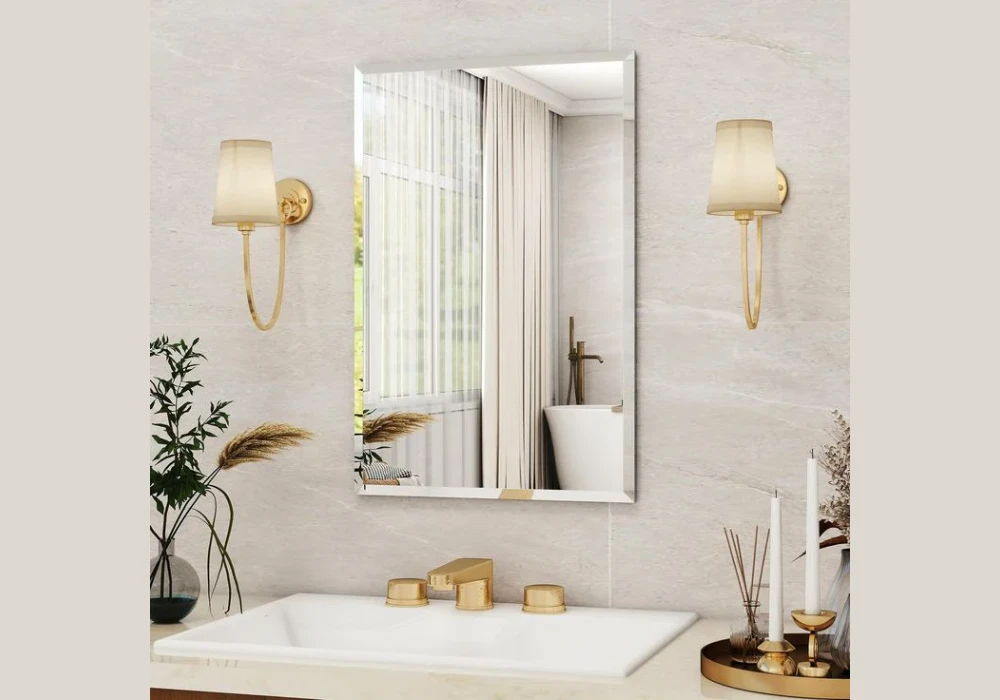 Frameless Mirrors