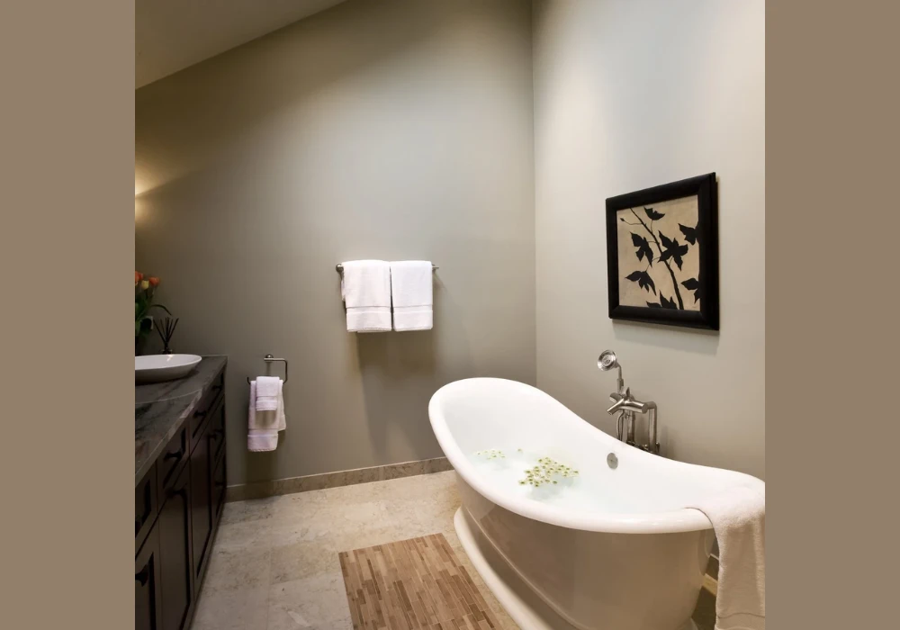 Freestanding Soaking Tub Idea