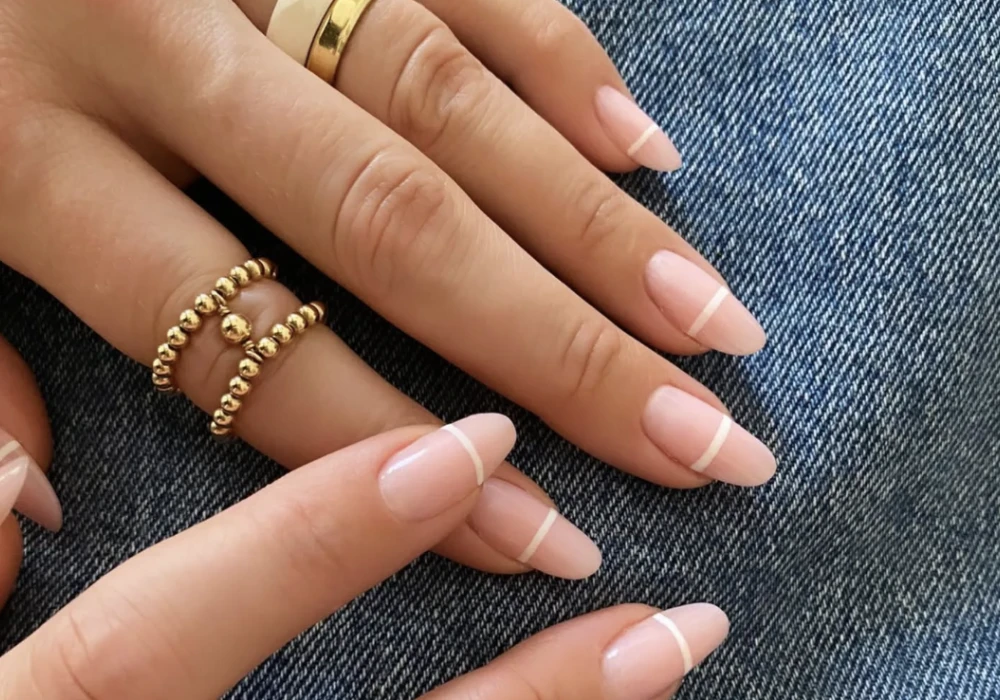 French Tip Summer Nails Ideas with Modern Twist