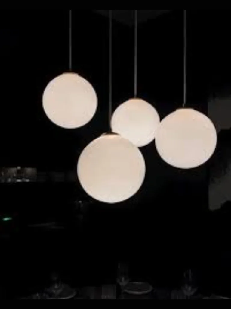 Frosted White Orbs For Soft Ambient Glow