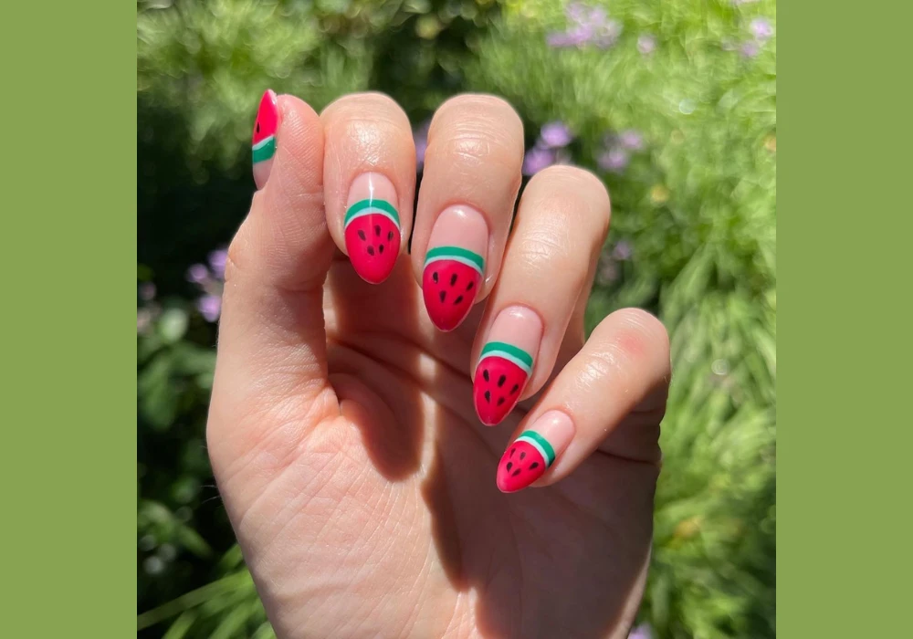 Fruit-Inspired Summer Nail Design Ideas for Fun Seasonal Look