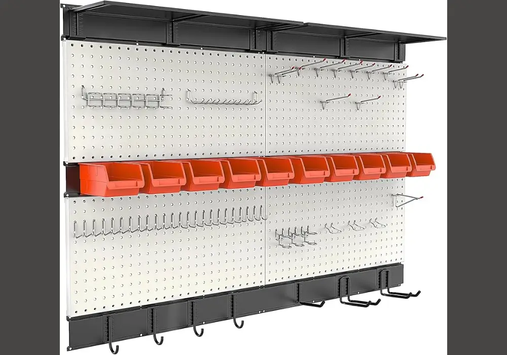 Full Wall Pegboard System
