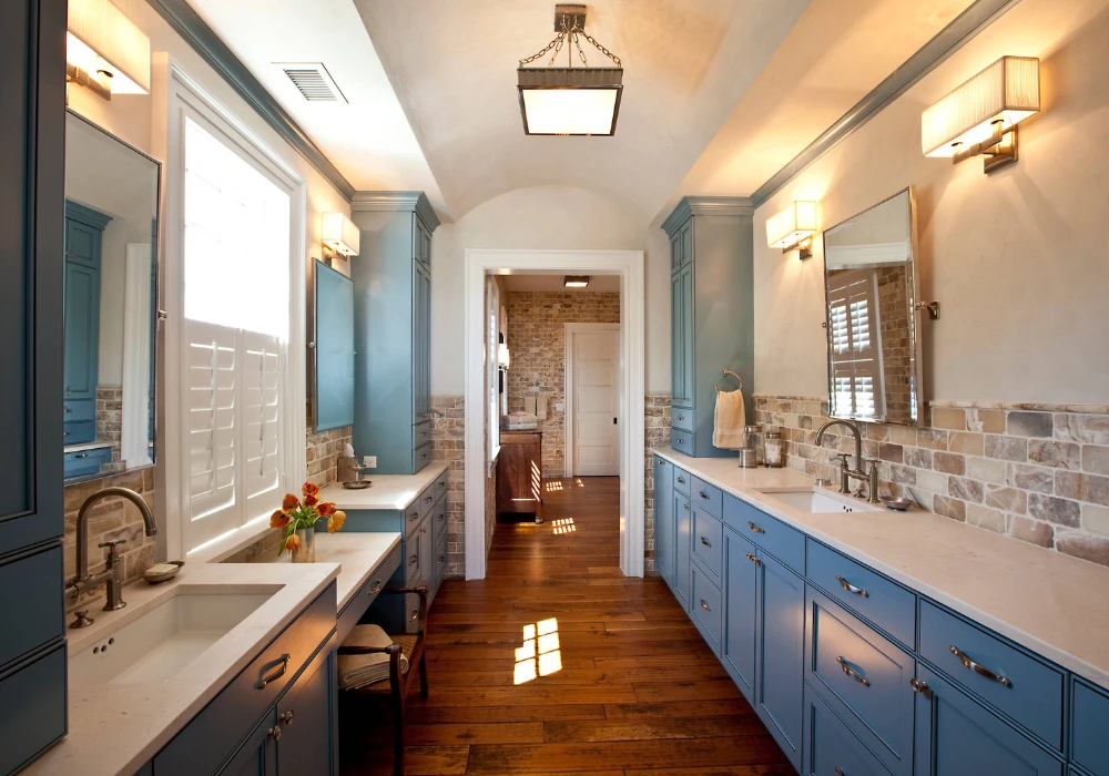 Galley Bathroom Layout