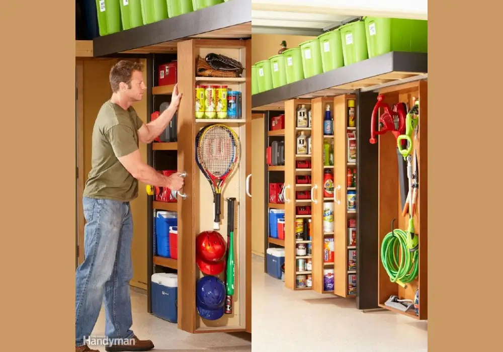 Garage Cabinets with Pull-Out Drawers
