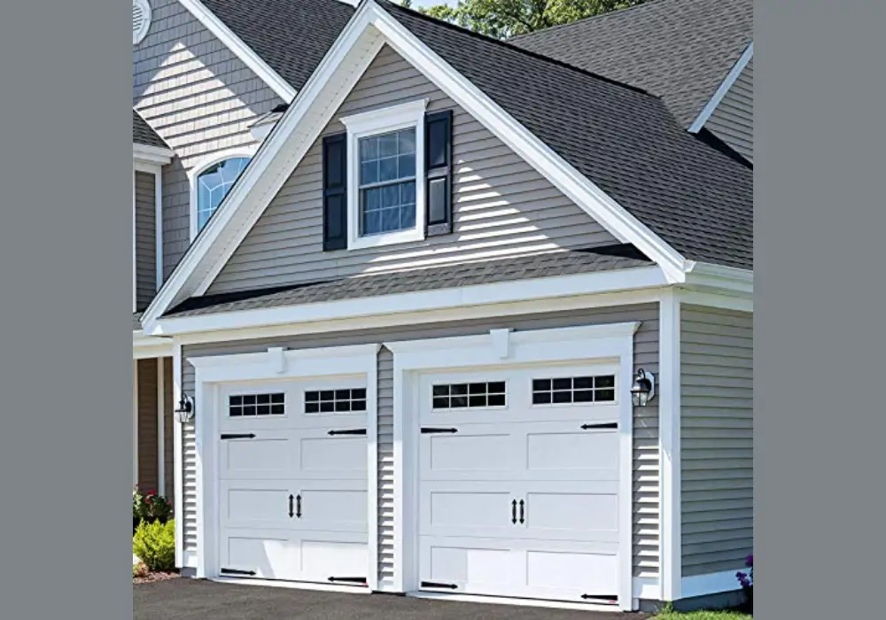 Garage Door with Window Panels