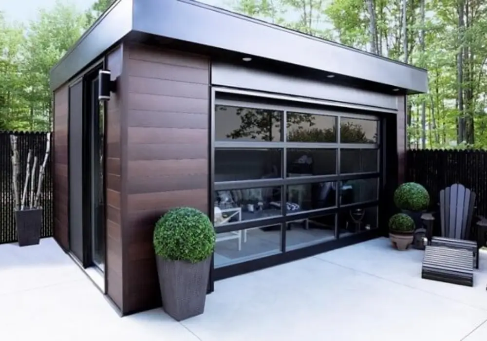 Garage Door with Windows