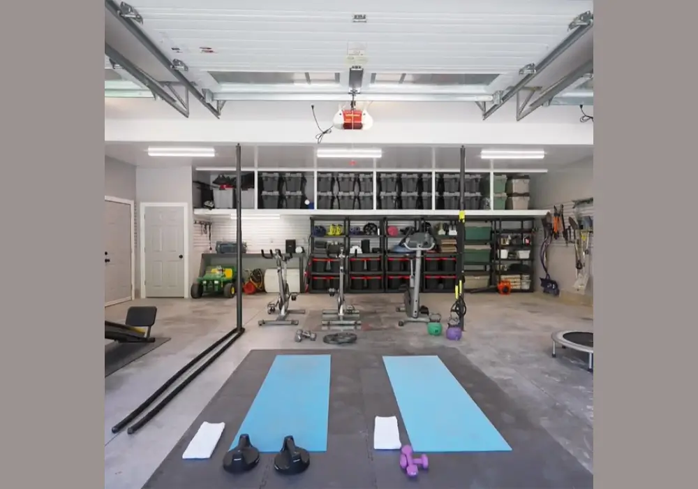 Garage to Home Gym Conversion