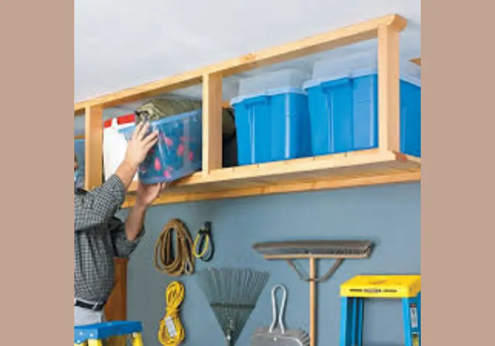 Garage with Storage Loft