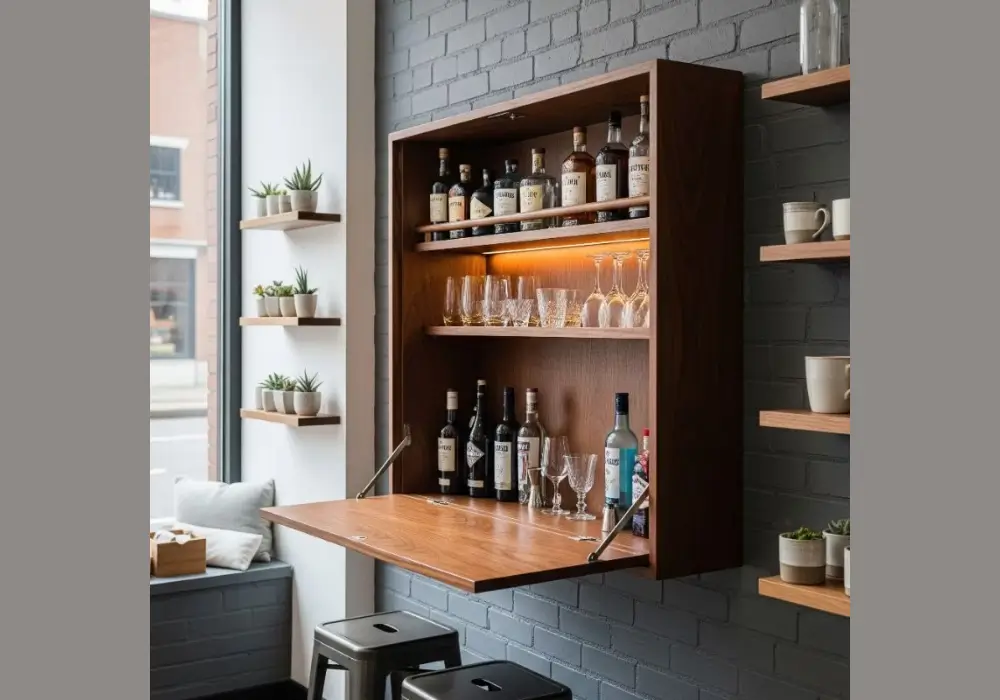 Garage with Wet Bar