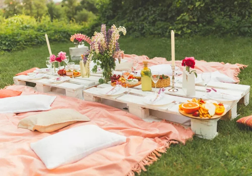 Garden Picnic Summer Party Idea