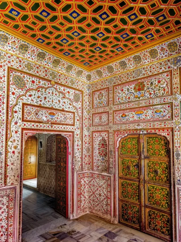 Geometric Painted Patterns And Murals