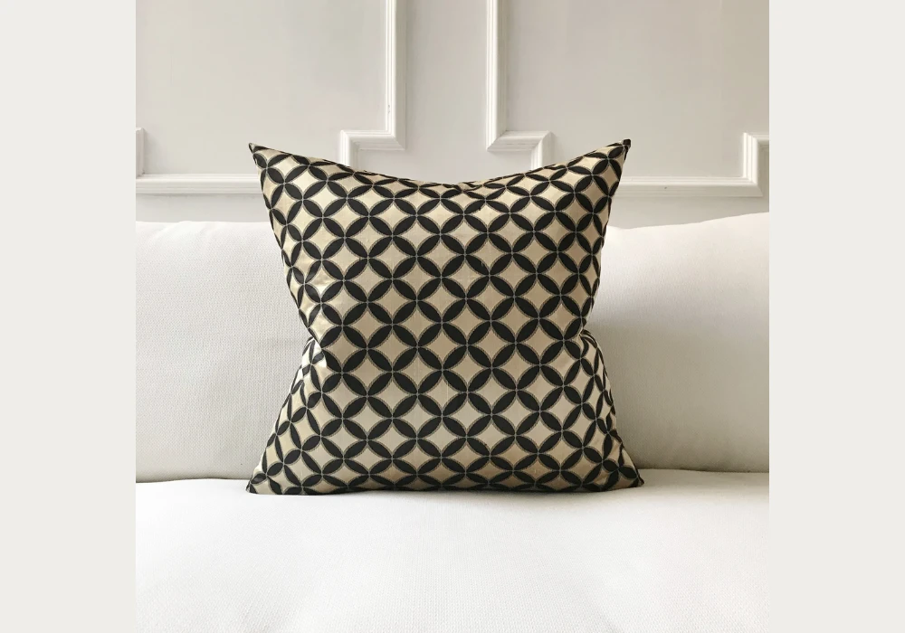 Geometric Pattern Throw Pillow Cover Ideas for Structured Modern Look