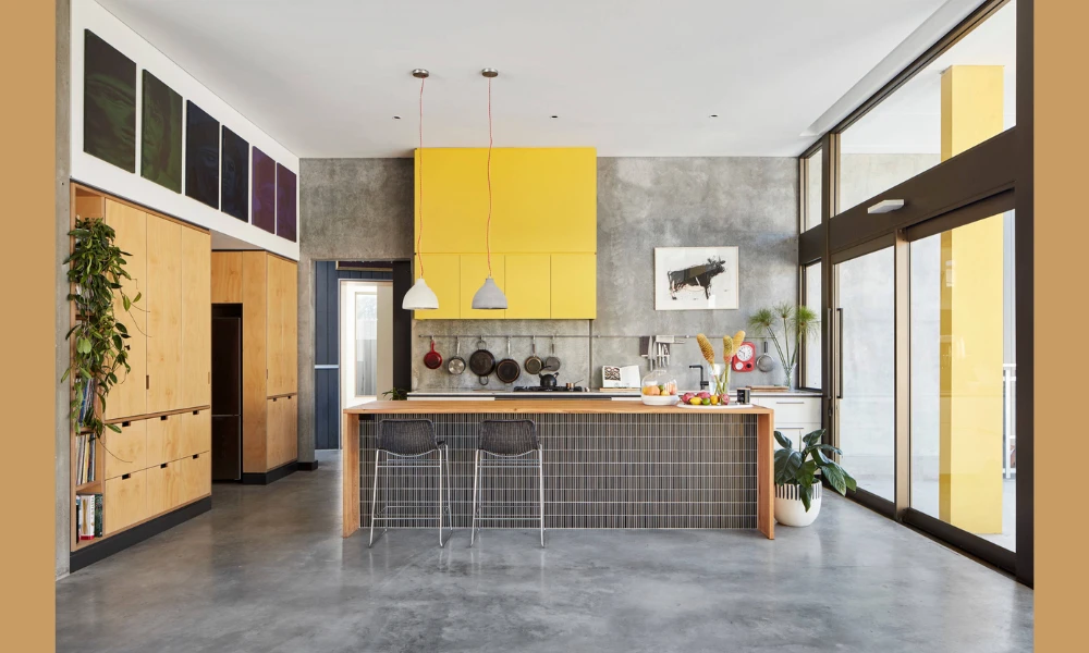 Concrete Floors for an Industrial Chic Vibe