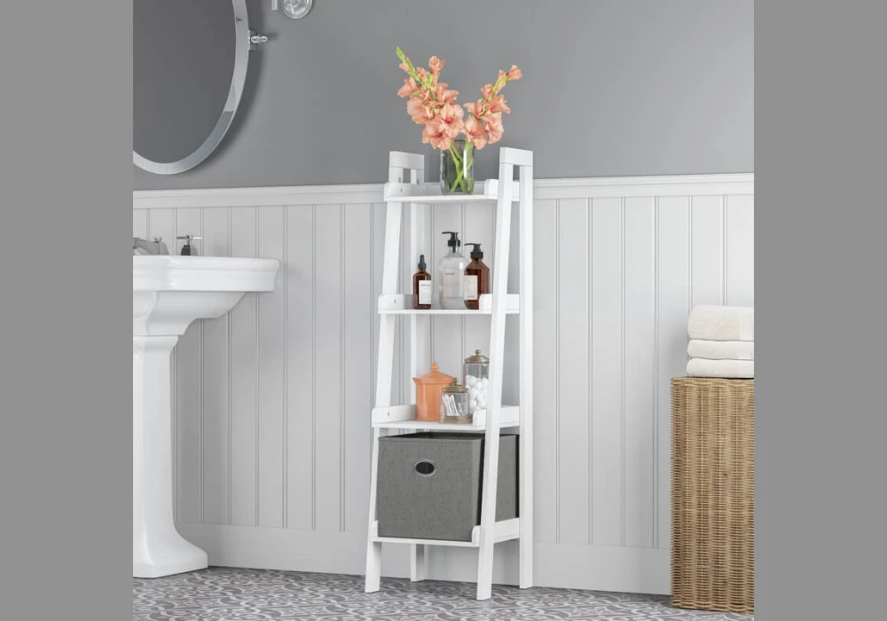 Glass Bathroom Shelves for a Minimal Look