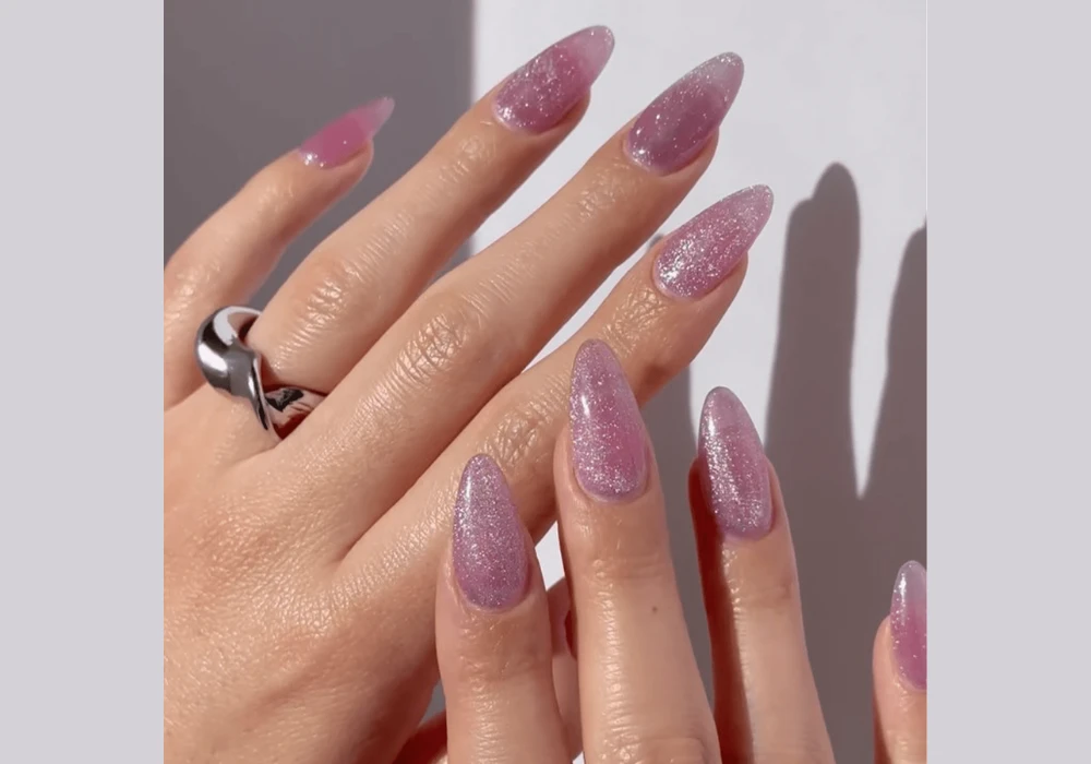 Glitter Nails Trend for Summer Party Shine