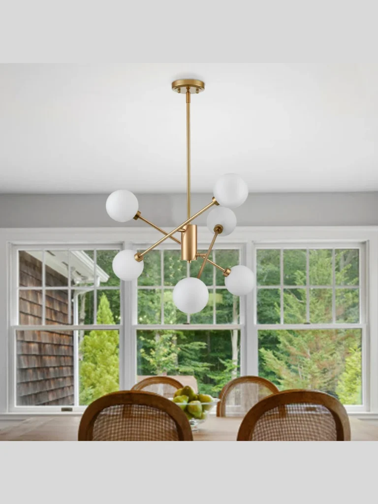 Globe Glass Pendants For A Mid-Century Feel