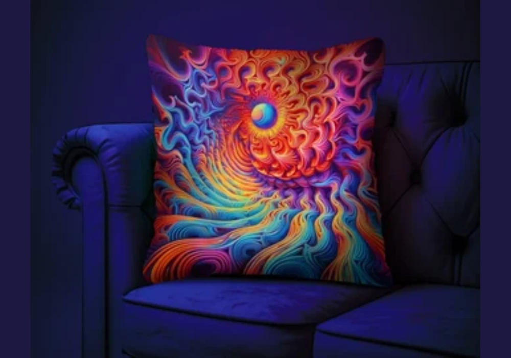 Glow in the Dark Funky Throw Pillow Ideas for Night Style