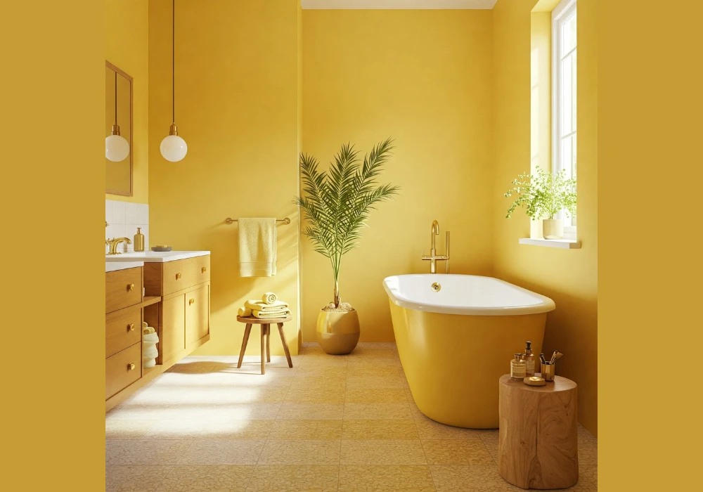 Golden Yellow: Bright and Cheerful Vibes