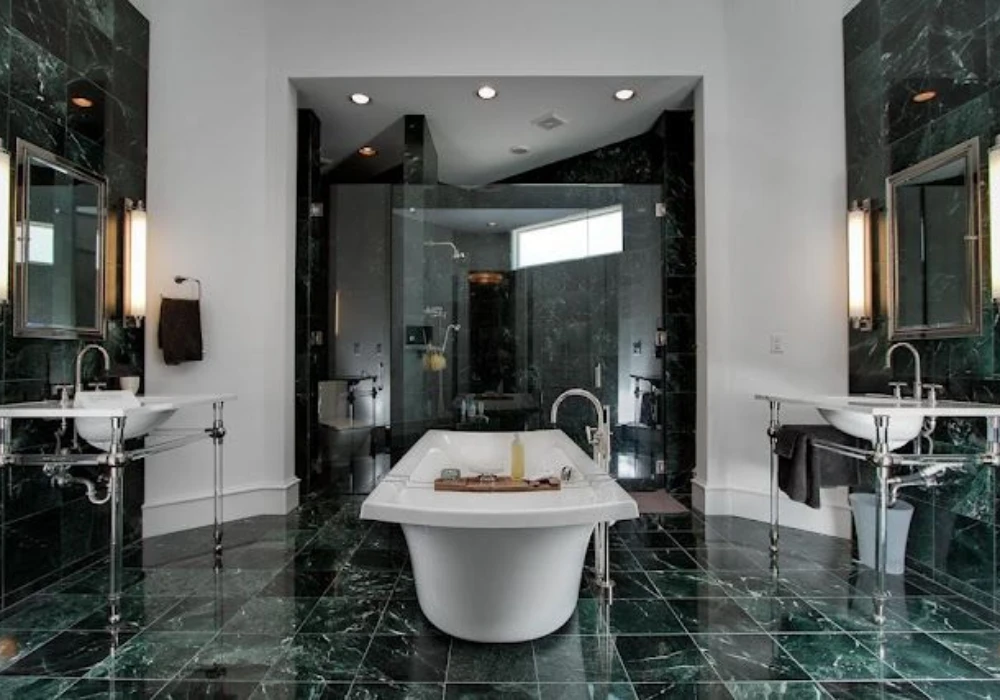 Green Marble Bathroom Ideas for a Premium Look