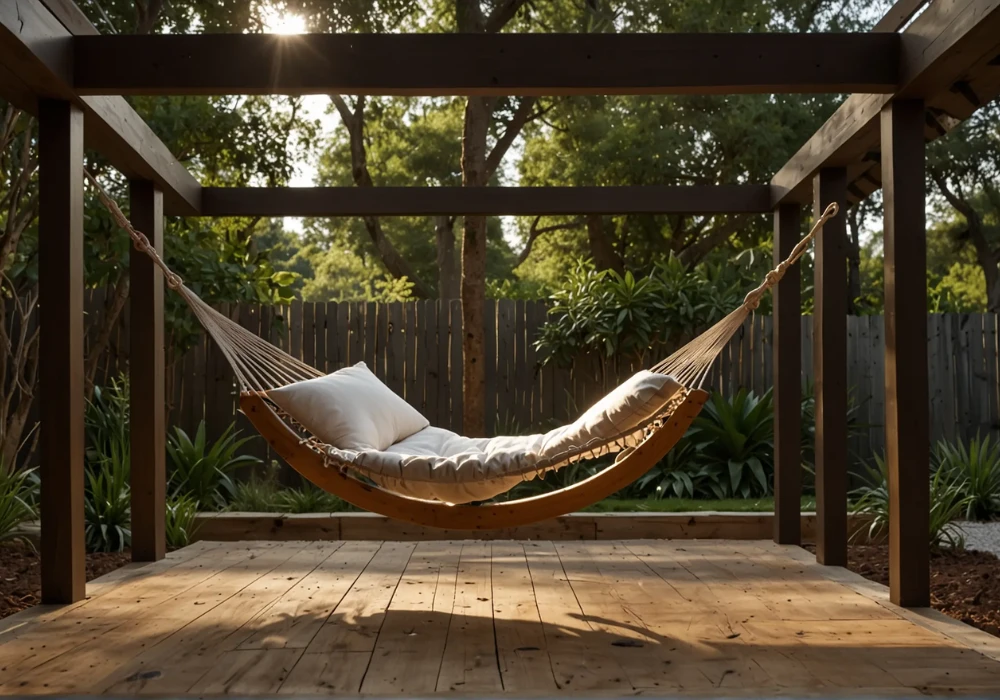 Hammock and Swing Setup for Relaxed Outdoor Living