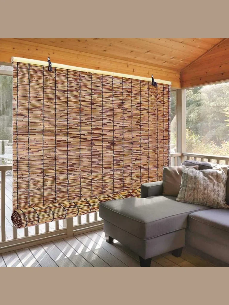 Hang All Weather Bamboo Privacy Shades