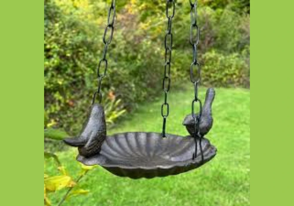 Hanging Bird Bath for Small Spaces