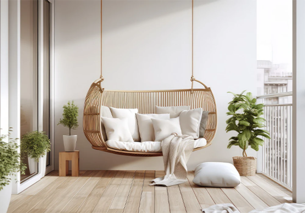 Hanging Chair Balcony Inspo Ideas for a Relaxing Feel